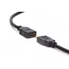 DIGITUS cable alargador HDMI High Speed, Type-A M/H, 3 m con Ethernet, Ultra HD 24p, dorado negro