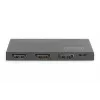 DIGITUS splitter HDMI ultra fino, 1x2, 4K/60Hz HDR, HDCP 2.2, 18 Gbps, alimentación Micro-USB