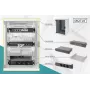 DIGITUS set de red 10in-9U 312x300mm caja balda PDU 8 puertos patch panel