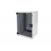 DIGITUS set de red 10in-9U 312x300mm caja balda PDU 8 puertos patch panel