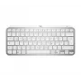 LOGITECH teclado inalámbrico iluminado minimalista - MX KEYS MINI - Pale Gray - Qwertz alemán