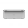 LOGITECH teclado inalámbrico iluminado minimalista - MX KEYS MINI - Pale Gray - Qwertz alemán