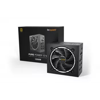 be quiet! PURE POWER 12 M | 1200W fuente de alimentación 20+4 pin ATX ATX negro