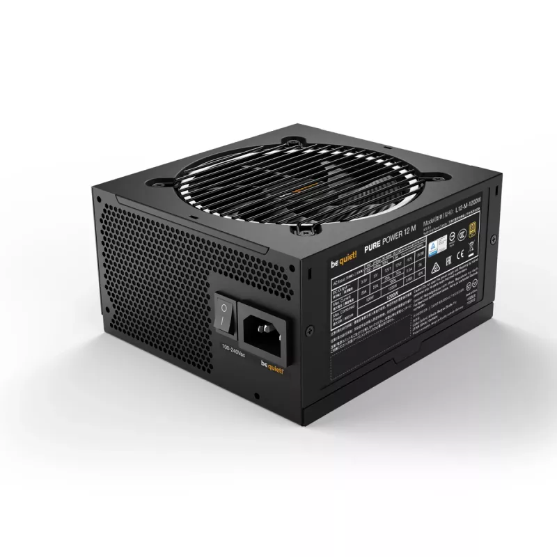 be quiet! PURE POWER 12 M | 1200W fuente de alimentación 20+4 pin ATX ATX negro