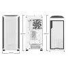 Caja de PC be quiet! Shadow Base 800 DX blanca Midi Tower