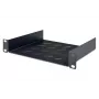 DIGITUS bandeja 1U de 10 pulgadas, 44x254x200 mm, negra (RAL 9005)