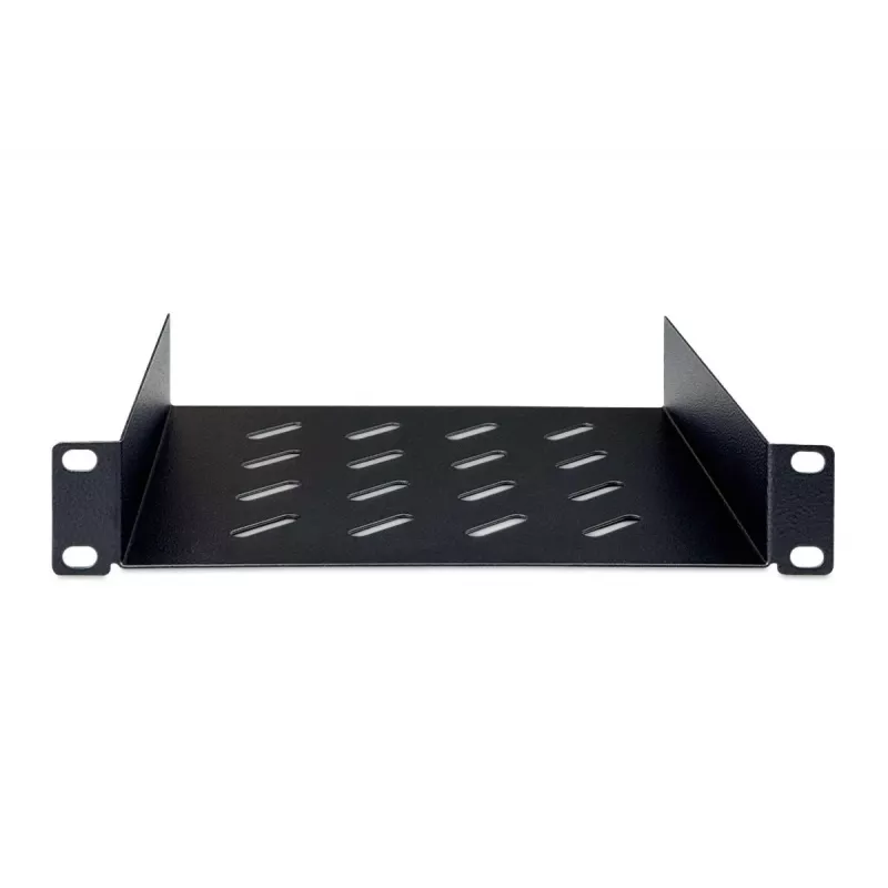 DIGITUS bandeja 1U de 10 pulgadas, 44x254x200 mm, negra (RAL 9005)