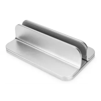 DIGITUS soporte vertical para portátil, aluminio plateado