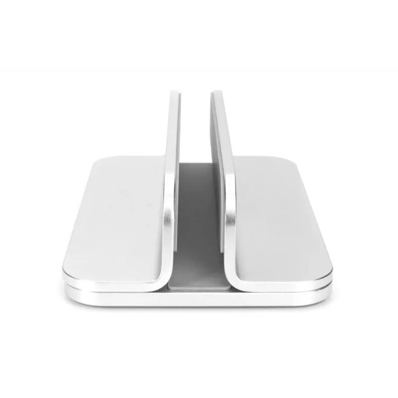 DIGITUS soporte vertical para portátil, aluminio plateado