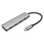 DIGITUS hub USB-C de 4 puertos, 4x USB-C 3.1 Gen1, 5 Gbit/s