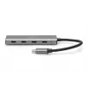 DIGITUS hub USB-C de 4 puertos, 4x USB-C 3.1 Gen1, 5 Gbit/s