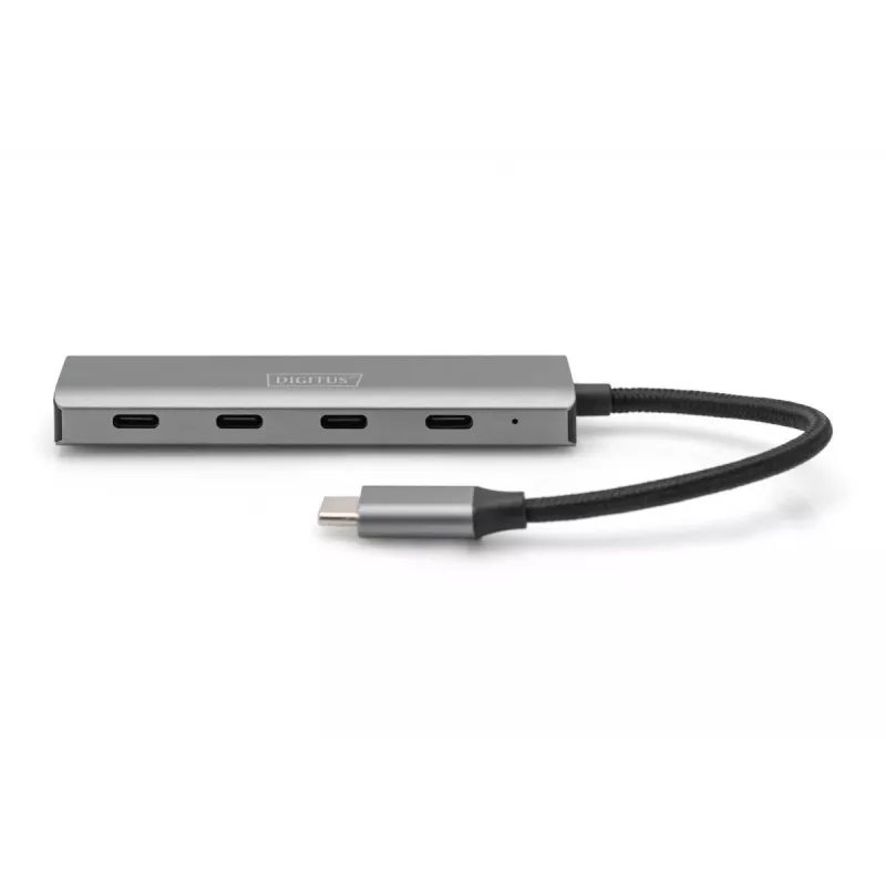 DIGITUS hub USB-C de 4 puertos, 4x USB-C 3.1 Gen1, 5 Gbit/s
