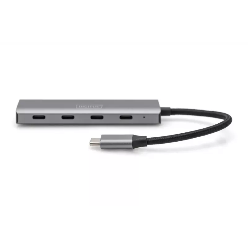 DIGITUS hub USB-C de 4 puertos, 4x USB-C 3.1 Gen1, 5 Gbit/s