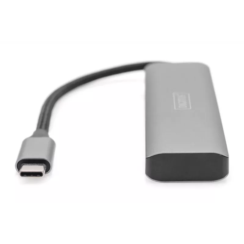DIGITUS hub USB-C de 4 puertos, 4x USB-C 3.1 Gen1, 5 Gbit/s