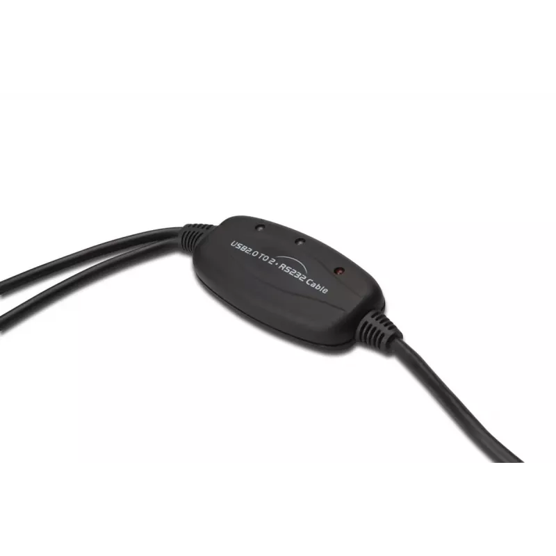 DIGITUS cable USB 2.0 a 2x RS232 1,5m