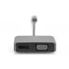 DIGITUS adaptador gráfico USB Type-C 4K 2 en 1 DisplayPort + VGA