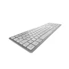 CHERRY KW 9100 teclado fino FOR MAC universal USB + Bluetooth QWERTZ alemán plateado