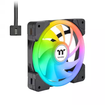 Ventilador de PC THERMALTAKE - SWAFAN EX14 ARGB Sync TT Premium Edition - 14 cm - negro - pack de 3