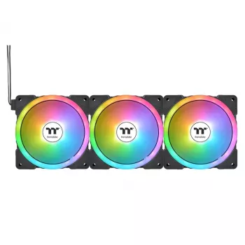 Ventilador de PC THERMALTAKE - SWAFAN EX14 ARGB Sync TT Premium Edition - 14 cm - negro - pack de 3