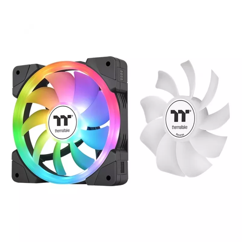 Ventilador de PC THERMALTAKE - SWAFAN EX14 ARGB Sync TT Premium Edition - 14 cm - negro - pack de 3
