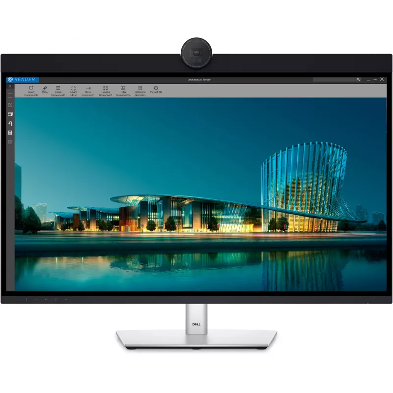 DELL UltraSharp U3224KBA monitor de ordenador 80 cm (31,5 pulgadas) 6144 x 3456 píxeles 6K Ultra HD LCD negro, plateado