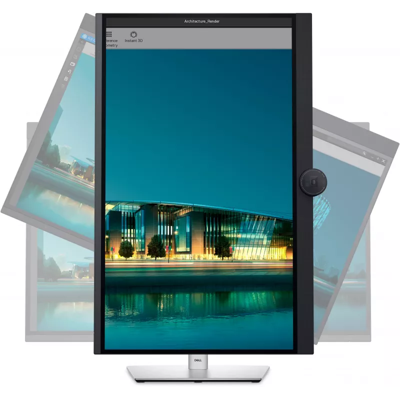 DELL UltraSharp U3224KBA monitor de ordenador 80 cm (31,5 pulgadas) 6144 x 3456 píxeles 6K Ultra HD LCD negro, plateado