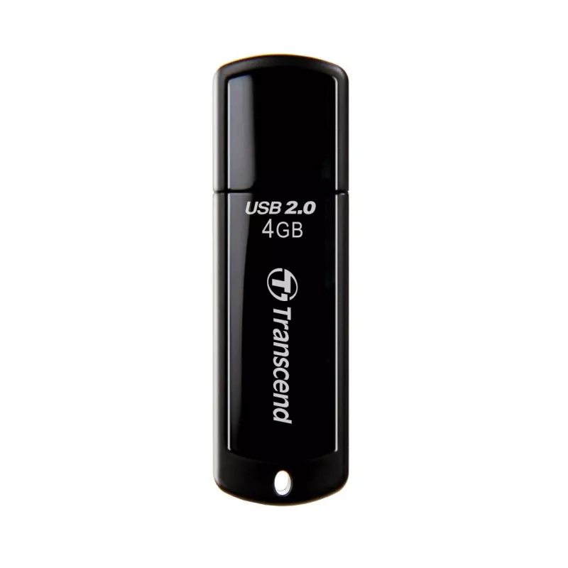 TRANSCEND Jetflash 350 - 4GB memoria USB - USB 2.0 - negra