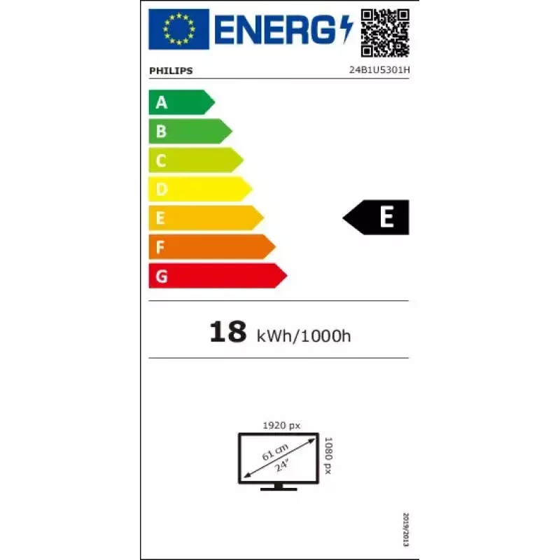 Philips 5000 series 24B1U5301H/00 Monitor 60,5 cm (23,8