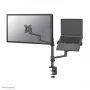 Neomounts DS20-425BL2 Brazo de monitor con soporte de portátil 17-27