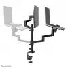 Neomounts DS20-425BL2 Brazo de monitor con soporte de portátil 17-27