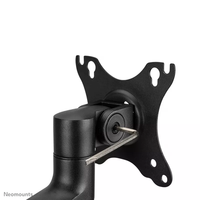 Neomounts DS20-425BL2 Brazo de monitor con soporte de portátil 17-27