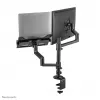 Neomounts DS20-425BL2 Brazo de monitor con soporte de portátil 17-27