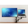 Neomounts DS20-425BL2 Brazo de monitor con soporte de portátil 17-27