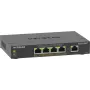NETGEAR Switch Gigabit Ethernet PoE+ Plus de 5 puertos (GS305EP) Managed L2/L3 Gigabit Ethernet (10/100/1000) Power over Ethernet (PoE) Negro