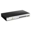 D-Link DGS-1210-10MP Gestionado L2 Gigabit Ethernet (10/100/1000) Power over Ethernet (PoE) Negro, Gris