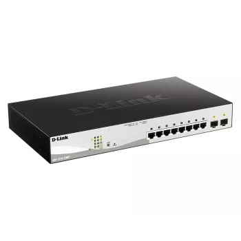 D-Link DGS-1210-10MP Gestionado L2 Gigabit Ethernet (10/100/1000) Power over Ethernet (PoE) Negro, Gris