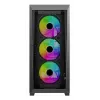Caja semitorre PC XILENCE XG151 – negra, compatible con ATX/Micro-ATX/Mini-ITX, fuente de alimentación inferior, 2x bahías de 3,5