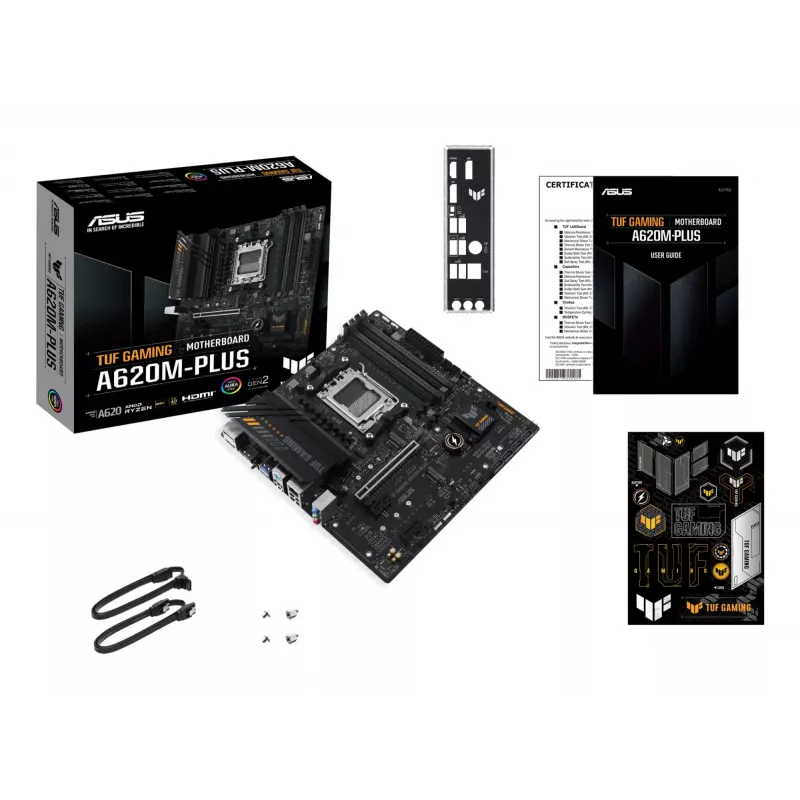 Placa base ASUS TUF GAMING A620M-PLUS AMD A620 Socket AM5 micro ATX