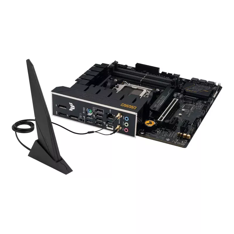 Placa base ASUS TUF GAMING B650M‑E WIFI, AMD B650, Socket AM5, micro ATX, DDR5, 4x DIMM, 128 GB, Wi‑Fi 6, Bluetooth 5.2