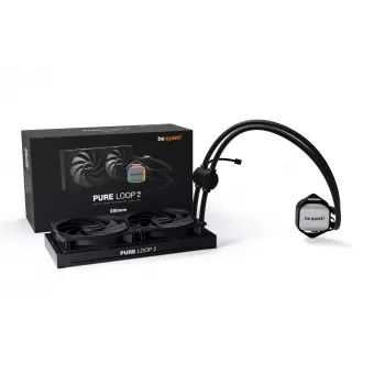 be quiet Pure Loop 2 | 280mm Refrigeración líquida todo en uno para procesador 14 cm Negro 1 unidad