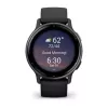 Smartwatch GARMIN Vivoactive 5 Negro — Caja de 42 mm, AMOLED 1,2 inch, GPS/GLONASS/Galileo, 5 ATM, FC óptico, SpO2, 11 días de autonomía