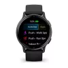 Smartwatch GARMIN Vivoactive 5 Negro — Caja de 42 mm, AMOLED 1,2 inch, GPS/GLONASS/Galileo, 5 ATM, FC óptico, SpO2, 11 días de autonomía