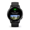 Smartwatch GARMIN Vivoactive 5 Negro — Caja de 42 mm, AMOLED 1,2 inch, GPS/GLONASS/Galileo, 5 ATM, FC óptico, SpO2, 11 días de autonomía