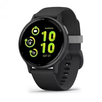 Smartwatch GARMIN Vivoactive 5 Negro — Caja de 42 mm, AMOLED 1,2