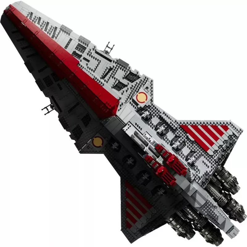 LEGO Star Wars 75367 Crucero de ataque de la República clase Venator (Ultimate Collector Series) set de construcción, 5.374 piezas, 18+