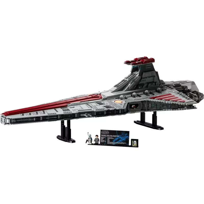 LEGO Star Wars 75367 Crucero de ataque de la República clase Venator (Ultimate Collector Series) set de construcción, 5.374 piezas, 18+