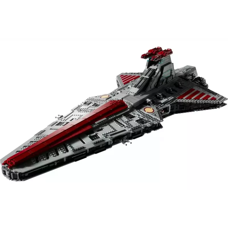 LEGO Star Wars 75367 Crucero de ataque de la República clase Venator (Ultimate Collector Series) set de construcción, 5.374 piezas, 18+
