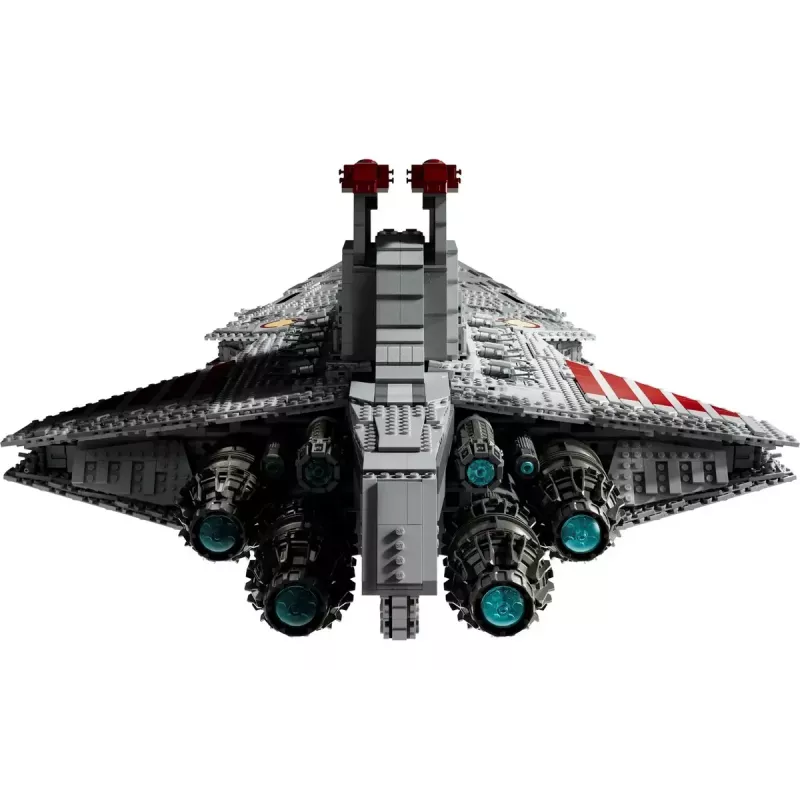 LEGO Star Wars 75367 Crucero de ataque de la República clase Venator (Ultimate Collector Series) set de construcción, 5.374 piezas, 18+
