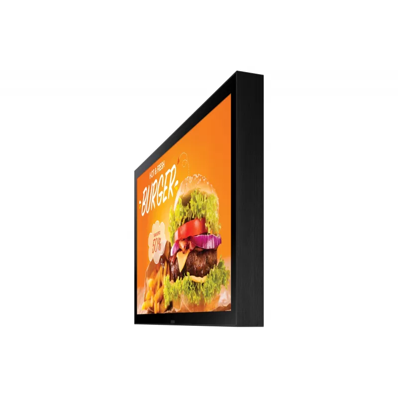Pantalla plana Digital Signage Samsung OH24B 61 cm (24 inch) LCD Wi-Fi 1500 cd/m² Full HD Negro Procesador integrado Tizen 6.5 24/7