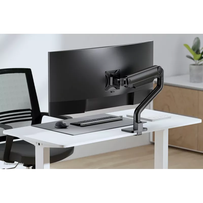 Brazo para monitor Neomounts DS70S-950BL1 17-49 inch - Muelle de gas - Fijación a mesa - Tope de 180°